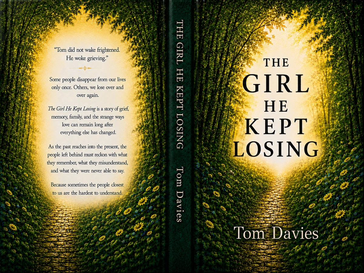 Open full cover of The Girl He Kept Losing, showing the back, spine, and front.